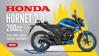 Honda Hornet 2.0 (200 куб. см) 2025 года: цена, цвета, характеристики, особенности, доступность