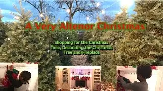 A Very Altenor Christmas: Christmas Tree Shopping, Turning Our Living Room Into a Winter Wonderland