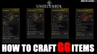 Craft Undecember, how to craft gg items being free to play players for leveling and finish all acts