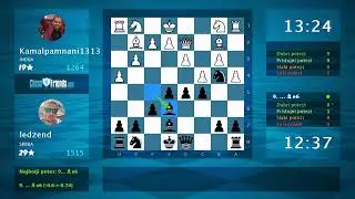 Chess Game Analysis: Kamalpamnani1313 - ledzend : 0-1 (By ChessFriends.com)