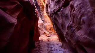 WATERHOLES CANYON Walkthrough - A Stunning Slot Canyon near Page, Arizona [4K Walk]