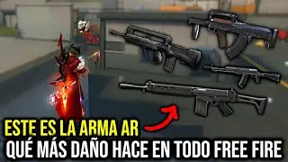 ESTA ES LA ARMA AR QU&Eacute; M&Aacute;S DA&Ntilde;O HACE EN TODO FREE FIRE *2026*  | SHADOWGAMES