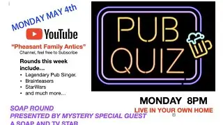 May 4th Quiz Night
