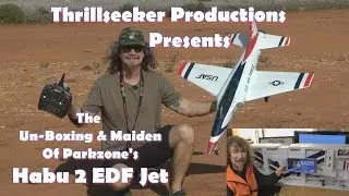 Parkzone Habu 2 Un Boxing Maiden Flight with ChuckT