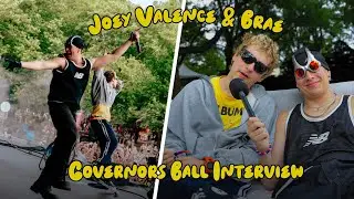 Joey Valence & Brae Interview: Fan Qs, Penn State, Depop, JPEGMAFIA Collab & More | Gov Ball 2025