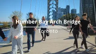 Humber Bay Arch Bridge in Toronto  || May 2025