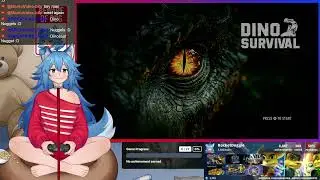 Playing Dinosaur Survival Simulator: Prehistoric RPG (PS4) #1 (Part 1/2) - #vtuber #trophyhunting