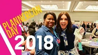 PlannerCon 2018 Day 1 Vlog - March 3, 2018