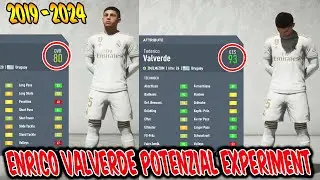 Nie gedacht wie krass sich 93 VALVERDE im Potenzial EXPERIMENT verbessert Fifa 20 Karrieremodus Real