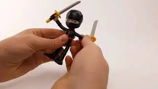 Ninja Action Bend-deez Fidget Toy NJ Croce