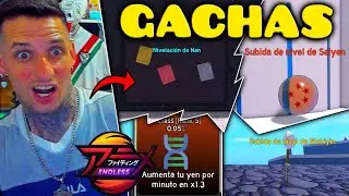 🔥TODAS LAS GACHAS EN ANIME FIGHTING SIMULATOR ENDLESS ROBLOX