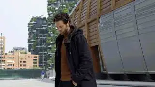 Mens parka with fur | Paolo Moretti mens fur coats