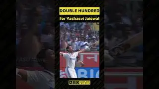 #YashasviJaiswal: 3rd youngest player to score 200 in Test Match | #shorts #cricketshorts #viral