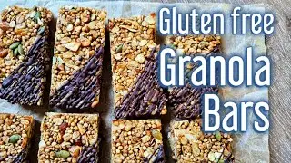 Gluten Free Granola bars that are also healthy and delicious