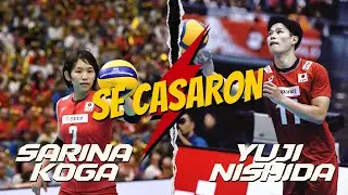 Sarina Koga y Yuri Nishida contrajeron matrimonio