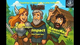 Valheim Noob vs Bosses, Trolls, and Every Possible Death | Hilarious Co-Op Chaos!