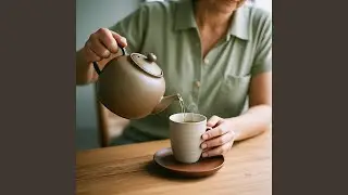 Pouring Her First Cup Of Tea