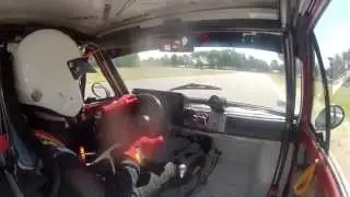 WSMP. Michał Ghany Fiat 126p 2runda Maluch Trophy D1 Tor Poznań 2014. HD