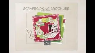 Scrapbooking Brochure Unboxing