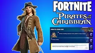 How To Complete The Cursed Sails Quests in Fortnite( Pirate Code Six Quests)!!!
