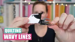 Quilting with 12wt thread and a walking foot