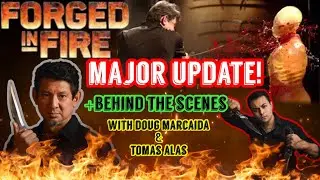 🔥 Forged in Fire is BACK! 🔥 EXCLUSIVE Behind-the-Scenes with Doug Marcaida & Tomas Alas! Kill Test?👀