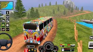 Coach Bus Simulator IndiaOff-road Driving Bus Game | New Update 2025 Full Gameplay Video Part #394 