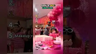 Ranking Best Cake Face prank 🎂😂 #funny