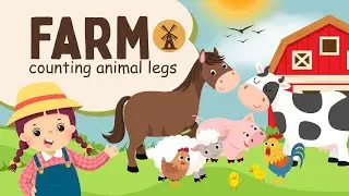 How Many Legs Game - Farm animals vocabulary