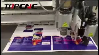 Most Popular Small Cutter Sticker Cutting Automatic Flatbed Cutter Plotter Cutting Machine