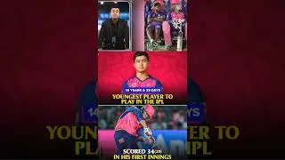 Youngest Player To Debut in the IPL History Vaibhav Suryavanshi !#ipl#india#cricket
