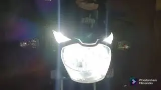 Installing osram LED headlight in Bajaj Pulsar 125 | #osram #ledheadlights #pulsar_125_bs6