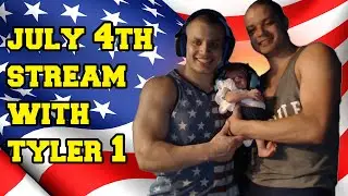Tyler1 and I had a July 4th cookout...