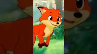 ചെറിയ ചെറിയ കുറുക്കി  - The Playful Fox Rhyme | Rhymes for Children | Galatta Kids | Shorts