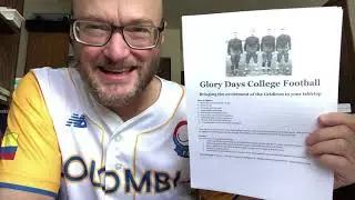 FOOTBALL!  Glory Days College Football FIRST LOOK and ORDERING INFO!
