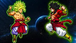 (NEW) CHAOS BROLY VS SSJ4 BROLY KN BUFF EDIT IN JUMP FORCE MUGEN