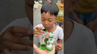 COCA COLA + PERMEN BOLA MATA