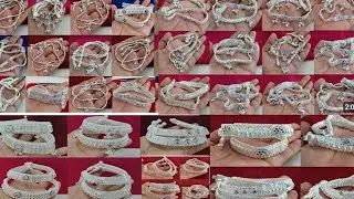 Latest Silver Anklets Designs 2025 With Weight & Price || Daily use silver payal designs with price 