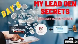 My Lead Gen Secret Review- Clickbank, multiple income funnel, business academy ✔ DAY 6