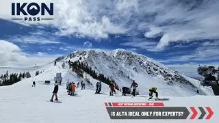 WHY Alta Ski Area Is Great for More Than Advanced Skiers? - MUST WATCH FOR FIRST TIMERS!