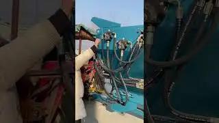 #tractor-pulled manure spreading truck#Live footage of a manure truck