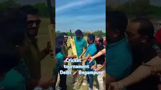 Cricket#tournament🏏🏏 #delhielection2025🏏 beghampur