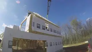 Setting Trusses: Telehandler