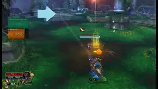 New arena bug? A player appears to never move? (WoW)