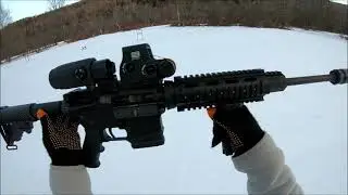 DPMS Panther Arms With EOTech Clone