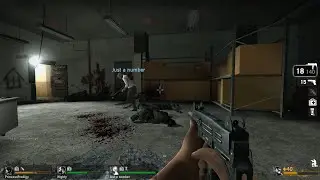 Linux Fun - Play A Classic  Left 4 Dead - Game play