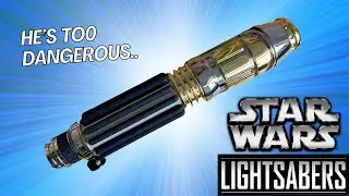 Star Wars Galaxy's Edge Mace Windu Legacy Lightsaber Review #starwars #lightsaber #galaxysedge