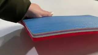 Sports flooring with XPE foam