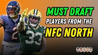 One Player You MUST Draft From Each NFC North Team In Fantasy Football