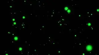 Free 4K green particles pack Background